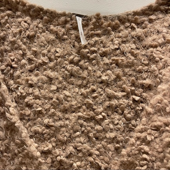 Free People Wrap Teddy Sweater - Picture 5 of 5